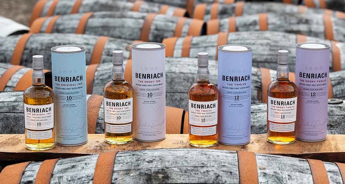 Benriach revela una nueva gama de whisky core y un nuevo diseño