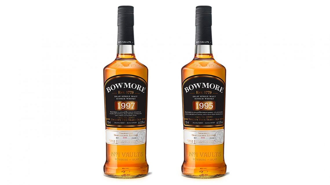 Bowmore crea whiskies exclusivos para Heinemann, Bowmore 1995 y Bowmore 1997