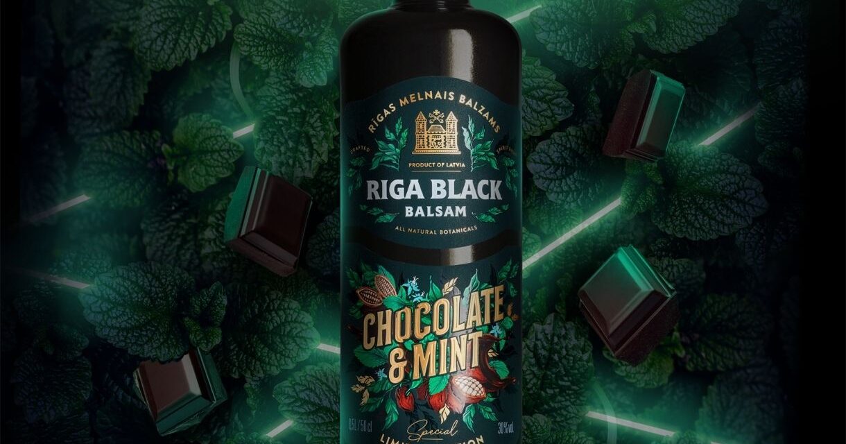 Riga Black desvela el licor con sabor a chocolate y menta, Riga Black Balsam Chocolate & Mint