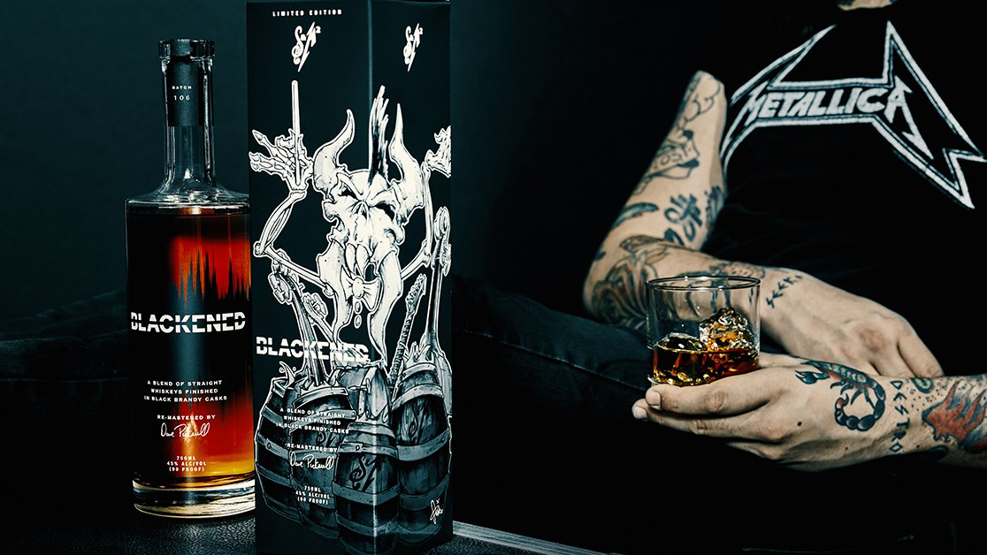 Metallica lanza el whisky S&M2 Batch 106 de edición limitada Blackened