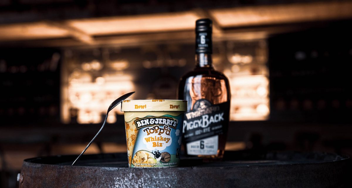 WhistlePig y Ben & Jerry’s se unen en el helado Whiskey Biz