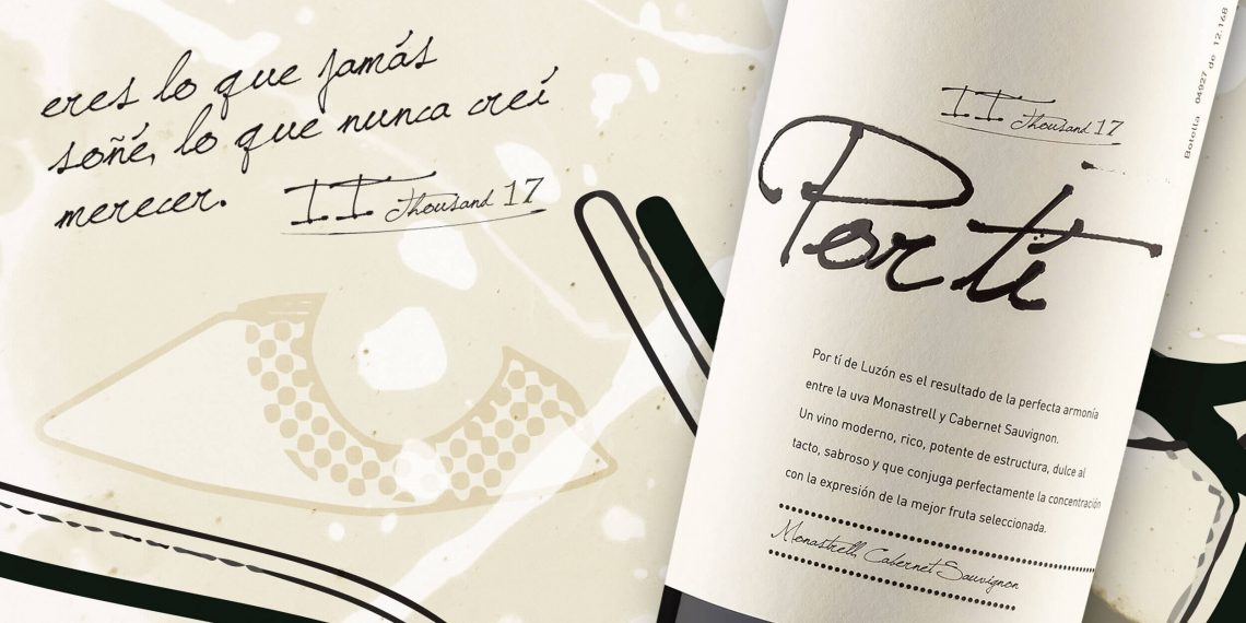 Bodegas Luzón presenta la nueva añada 2017 de su vino más emblemático y distintivo, ‘Por ti’