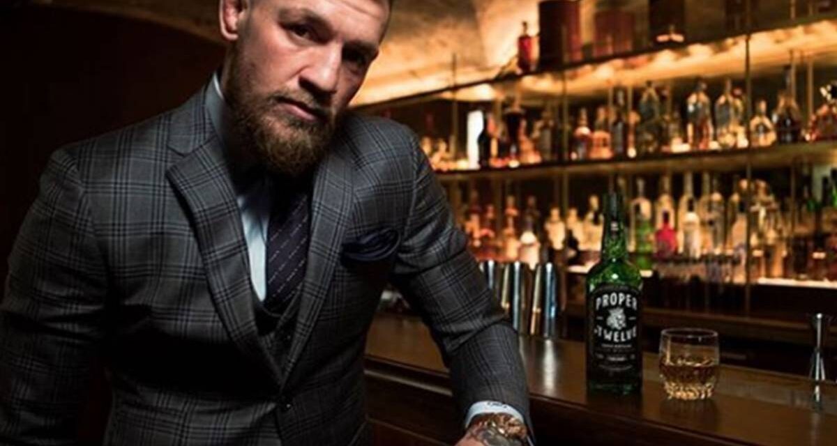 Conor McGregor será aún más rico: vende su marca de whiskey Proper No. Twelve por 130 millones