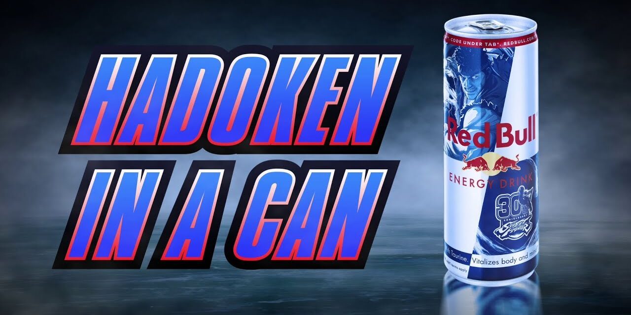 Red Bull celebra el 30 aniversario de la serie Street Fighter con una edición limitada de su bebida energética