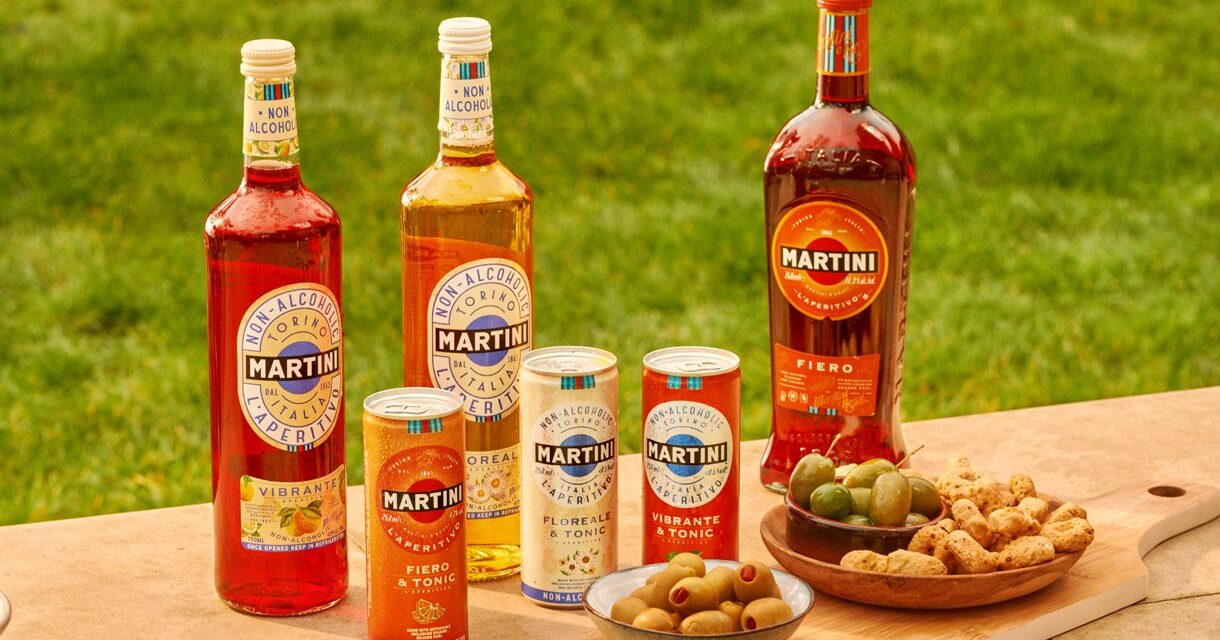 Martini lanza una gama de refrescos RTD en toda Europa