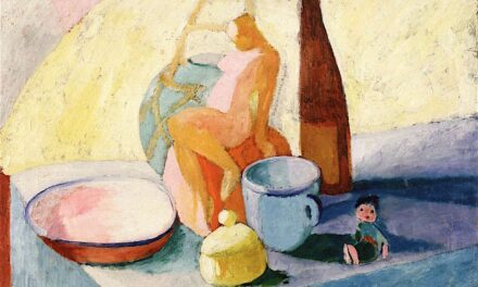 “Bodegón con petaca” (1910), de Sigrid Hjertén