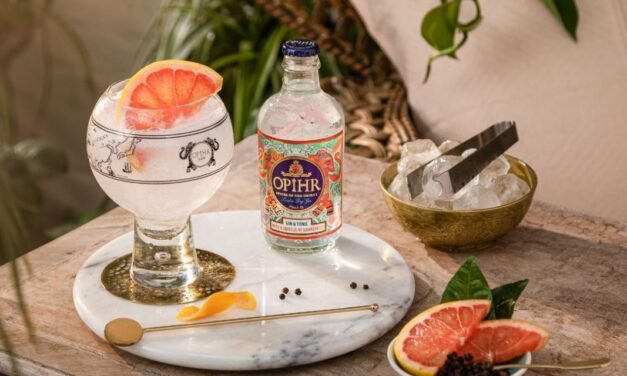 Opihr Gin lanza su nueva ginebra y tónica RTD de pomelo