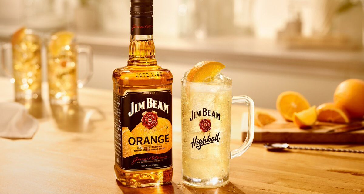 Jim Beam presenta un licor de Bourbon con sabor a naranja, Jim Beam Orange