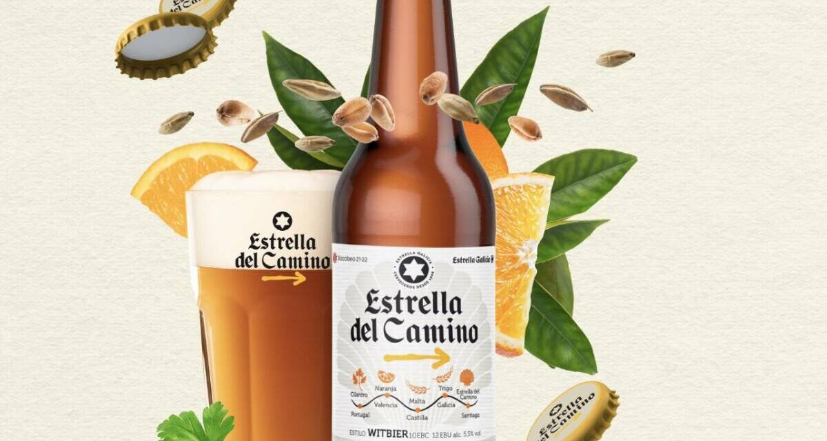 ‘Estrella del Camino’, una cerveza Estrella Galicia que homenajea al Xacobeo 2021-22​
