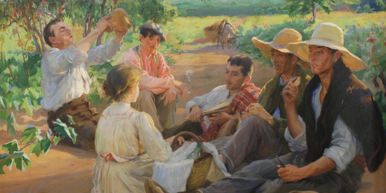 “Pagesos de Llavaneres” (1911), de Laureano Barrau