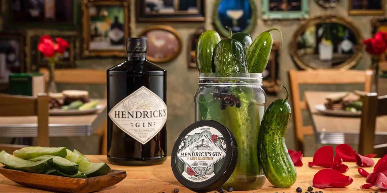 Hendrick’s Gin y Katz’s Deli se unen para crear un encurtido inspirado en la ginebra