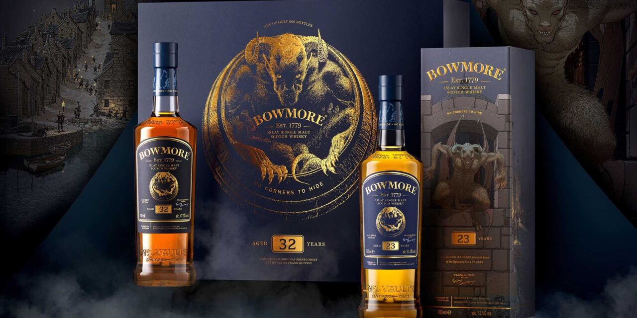 Bowmore presenta la serie No Corners to Hide con whiskies de 23 y 32 años