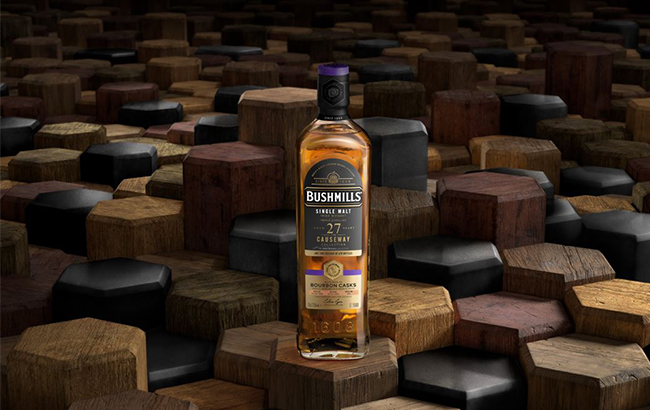 Bushmills estrena un whisky de 27 años y un nuevo diseño