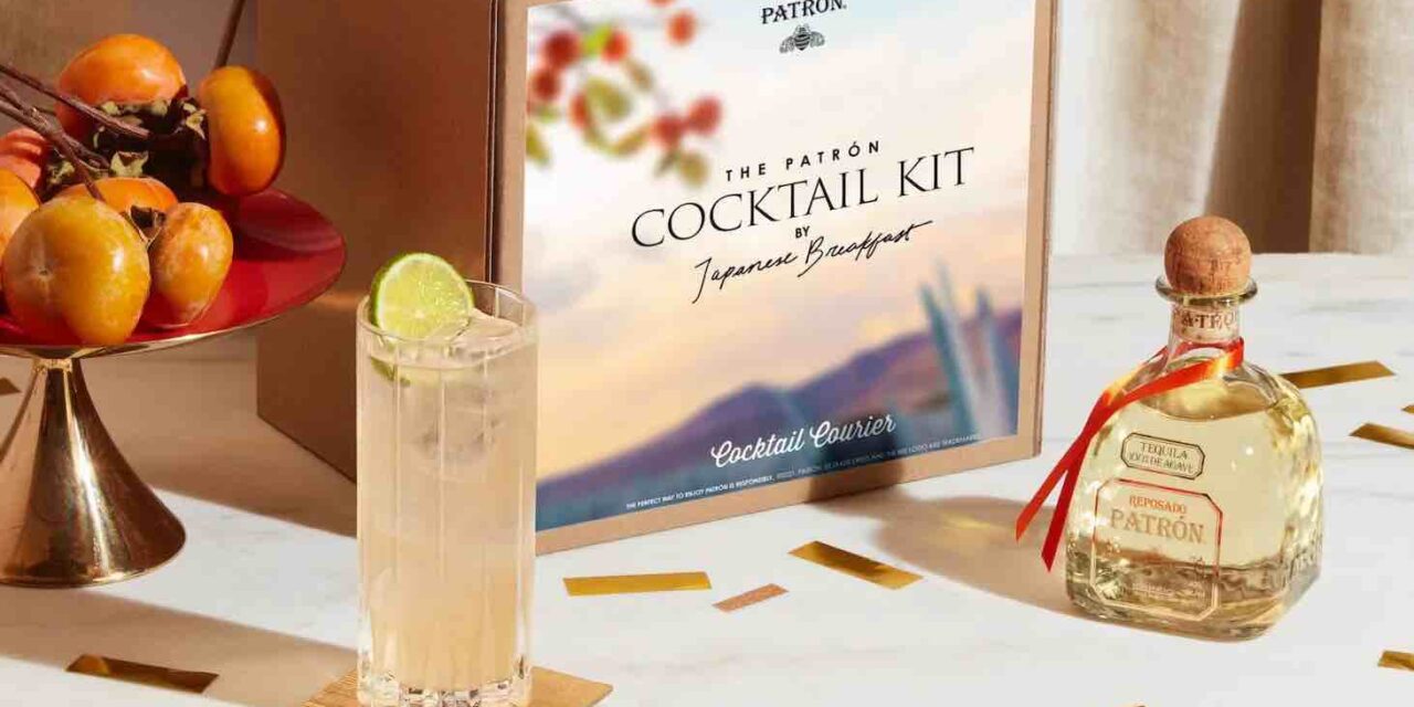 Patrón Tequila y Japanese Breakfast lanzan el kit de cócteles Persimmon Paloma