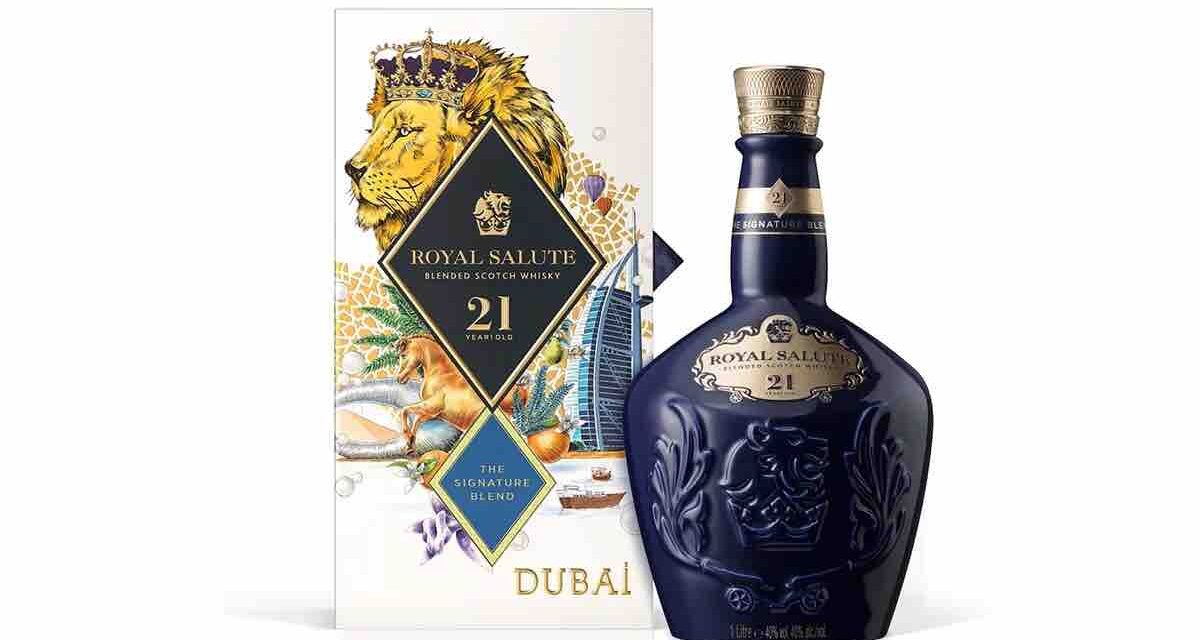 Royal Salute presenta el whisky Dubai City Edition