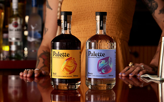 Bacardí lanza la gama de bebidas espirituosas sin alcohol Palette