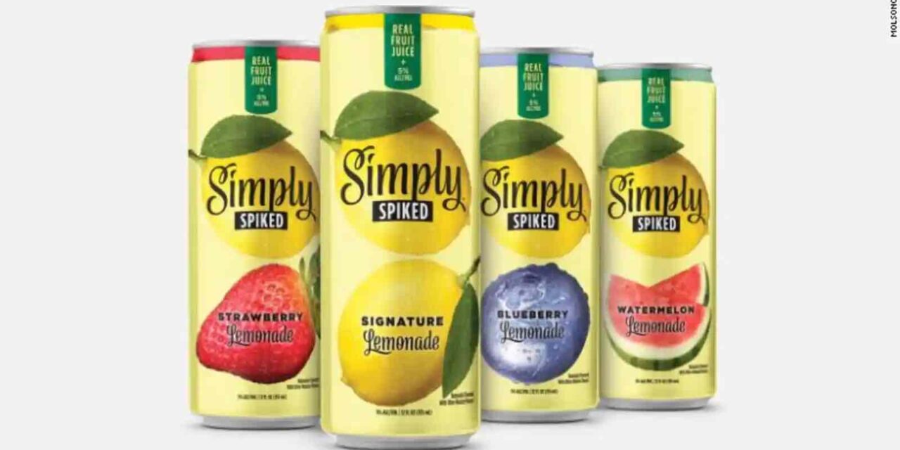 Coca-Cola se une a Molson Coors para crear la limonada Simply Spiked