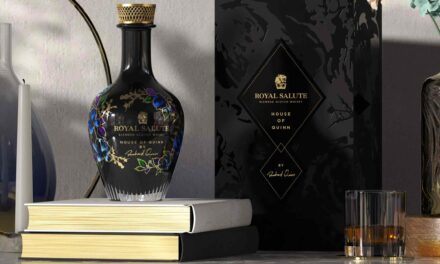 Royal Salute se asocia con Richard Quinn para su segunda colección de whisky en Couture Collection