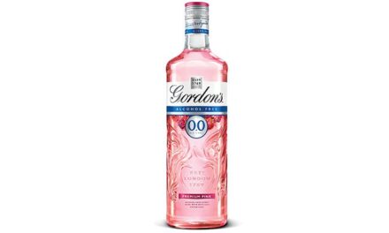 Diageo ha ampliado su oferta alcohol-free con el lanzamiento de una botella de Gordon’s Pink sin alcohol
