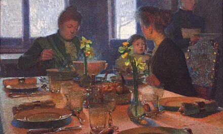 “En el almuerzo” (1901), de Carl Moll