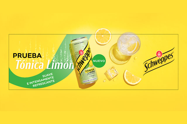 Schweppes amplía su gama de tónicas con una referencia sabor limón
