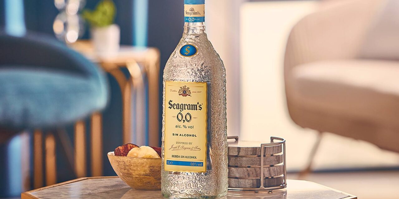 Pernod Ricard España desembarca en la categoría de bebidas sin alcohol con Seagram’s 0,0