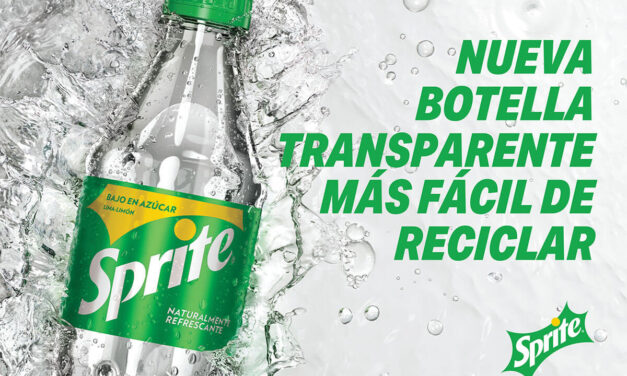 Sprite estrena botellas transparentes más sostenibles y fáciles de reciclar