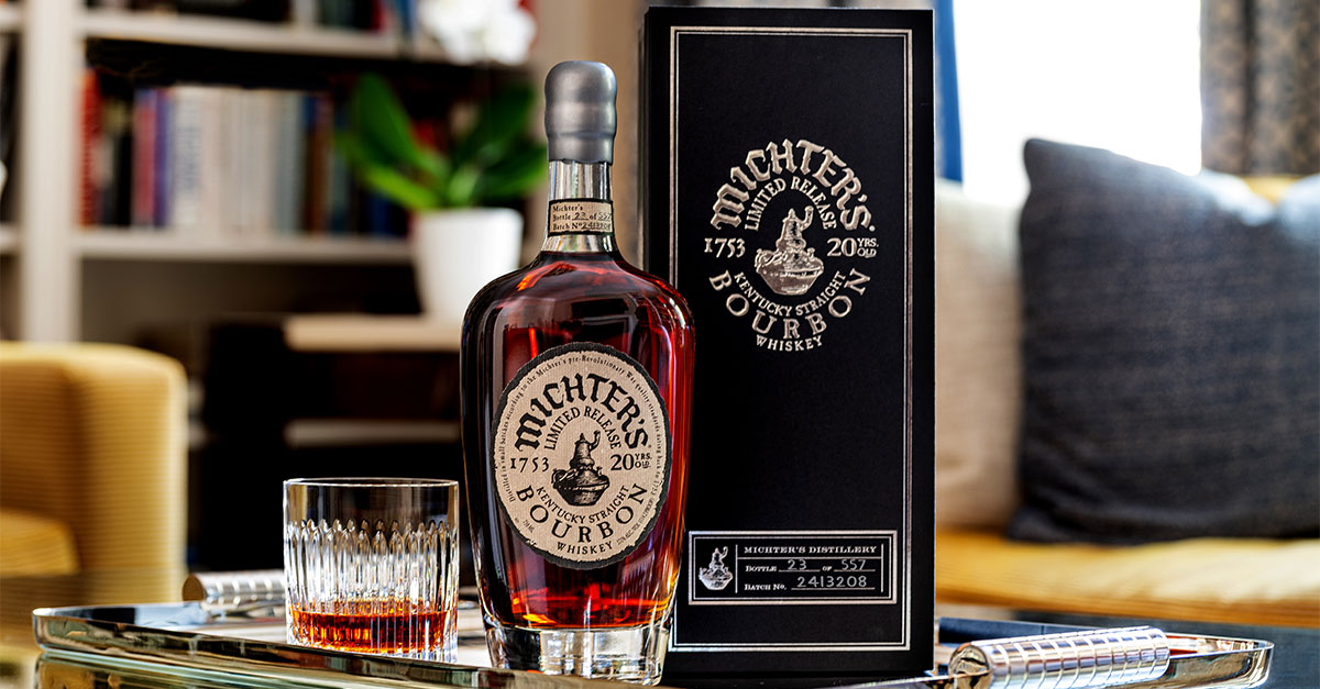 El Bourbon de 20 años de Michter regresa después de una pausa de dos años