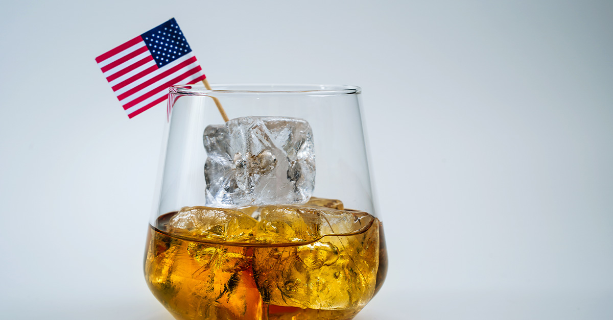 Los estados que beben más alcohol en Estados Unidos (2024) (MAP)