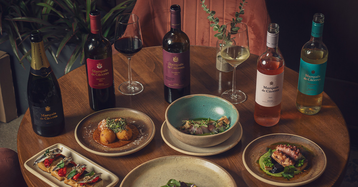 Chef Oscar Torres sobre encontrar la armonía perfecta entre la comida y los vinos españoles de Marqués de Cáceres