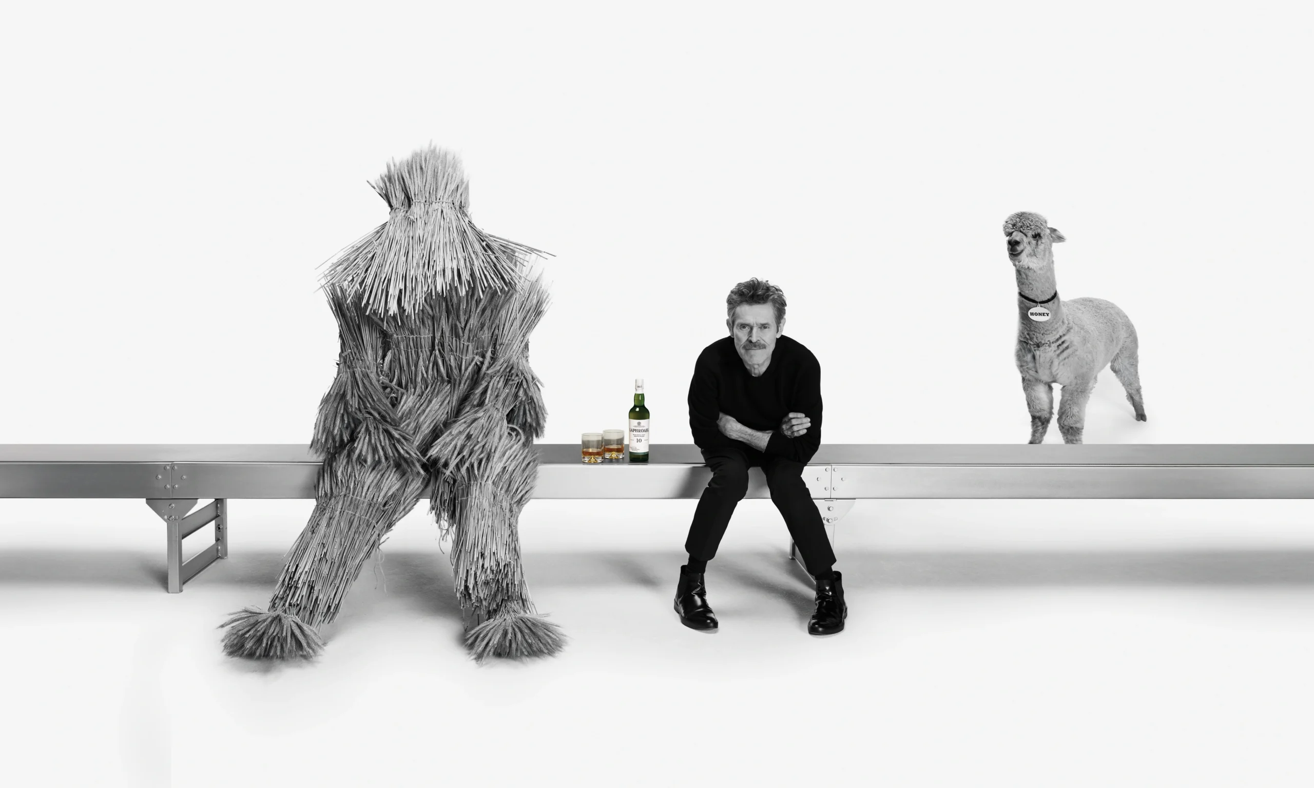 Laphroaig partners with Willem Dafoe for “unphorgettable” campaign