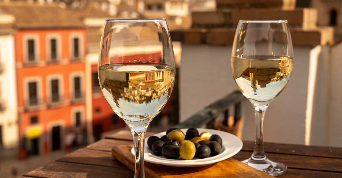 Vino 101: vino y aceitunas