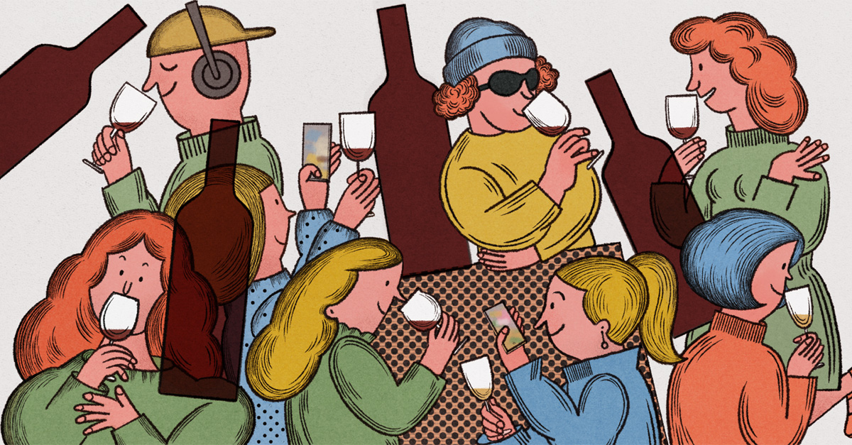 ¿Cómo se convirtió la degustación de ciegos en la forma favorita de Internet de aprender sobre el vino?