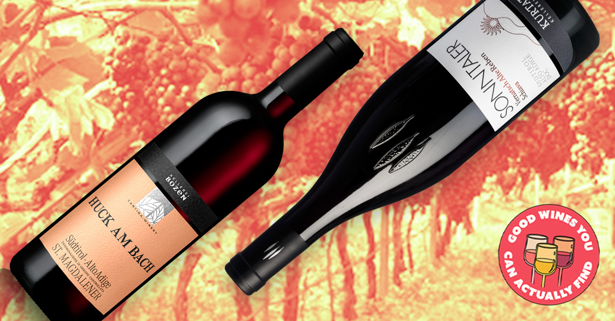 10 de los mejores vinos tintos del Alto Adige de Italia