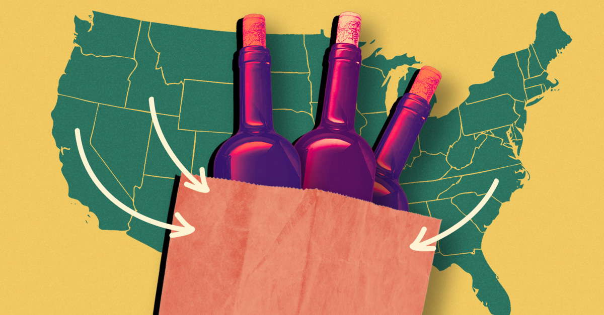 ¿Puedes llevarte a casa una botella de vino de un restaurante? Las leyes para el hogar de los vinos de cada estado.