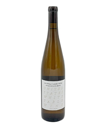 Just A Vessel 'The Coming of Paradise' 2024 es un vino blanco que ofrece la mejor relación calidad-precio, según los sumilleres.
