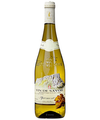 Domaine Marc Portaz Apremont es un vino blanco que ofrece la mejor relación calidad-precio, según los sumilleres.