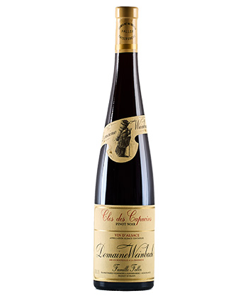Domaine Weinbach Clos des Capucins Alsace Pinot Noir 2023 es uno de los mejores Pinot Noir de Alsacia.
