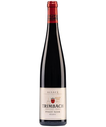 Trimbach Alsace Pinot Noir Réserve 2022 es uno de los mejores Pinot Noir de Alsacia.