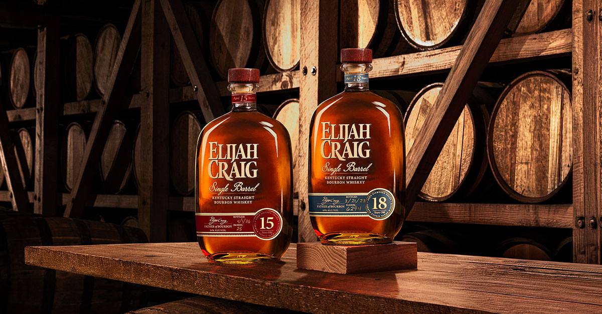 Elijah Craig lanza el primer bourbon de un solo barril de 15 años a 108 grados