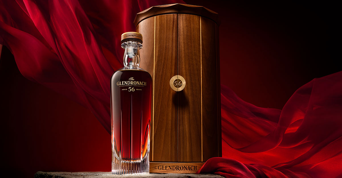 The Glendronach lanza whisky de 56 años de edición limitada para conmemorar el bicentenario