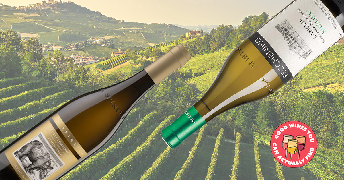 11 de los mejores vinos blancos del Piamonte italiano