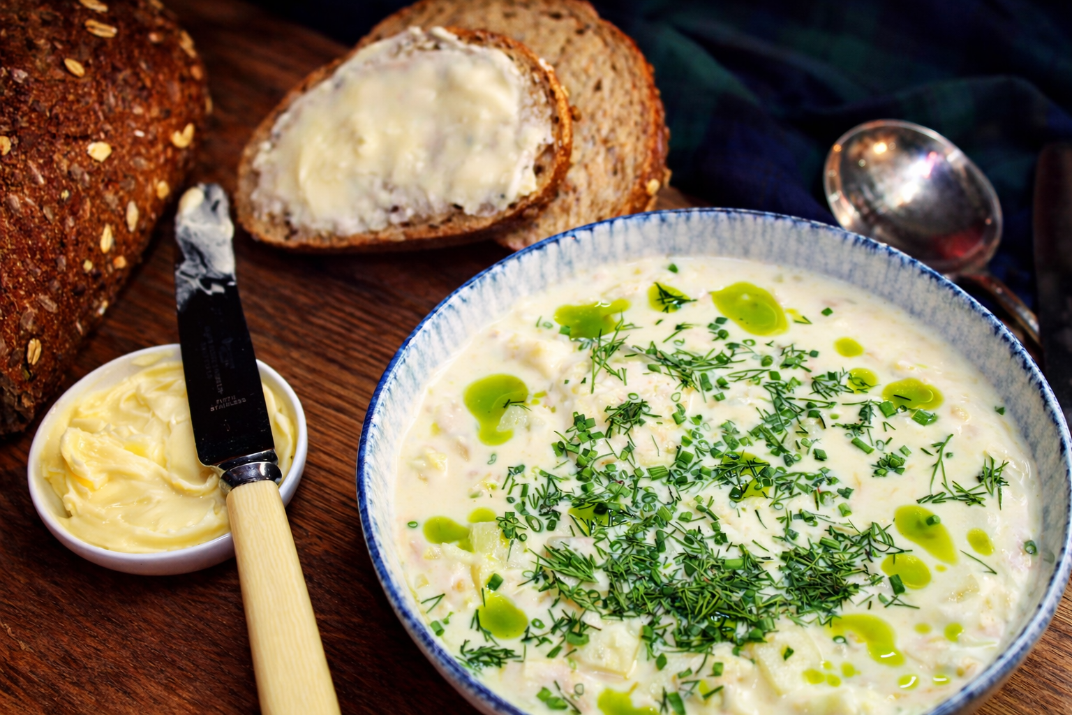 Recetas de Rothes Glen: Escocia en un bol