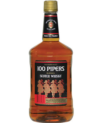 100 Pipers es una de las marcas de whisky escocés más populares para 2026.