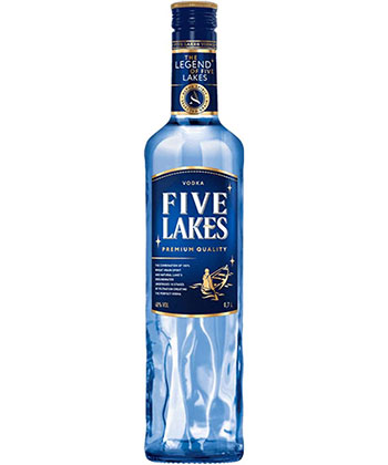 Five Lakes es una de las marcas de vodka más populares del mundo para 2026.