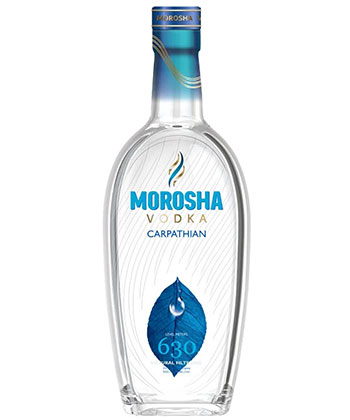 Morosha es una de las marcas de vodka más populares del mundo en 2026.