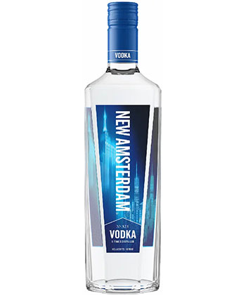 New Amsterdam Vodka es una de las marcas de vodka más populares del mundo para 2026.
