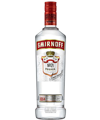 Smirnoff Vodka es una de las marcas de vodka más populares del mundo para 2026.