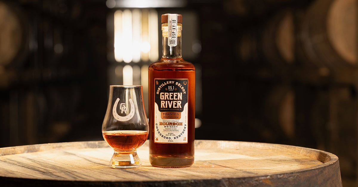 Green River lanza Distillery Select Line con Toasted Double Oak, su bourbon más antiguo hasta la fecha