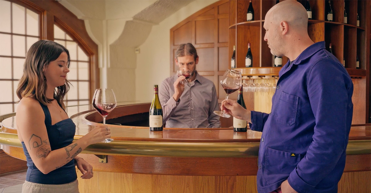 La realización de Meiomi Pinot Noir (vídeo)